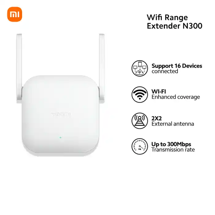 Xiaomi N300 Wifi Range Extender with 300Mbps